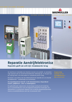 Reparatie Aandrijfelektronica
