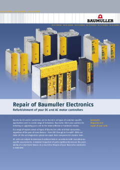 Repair of Baumüller Electronics 