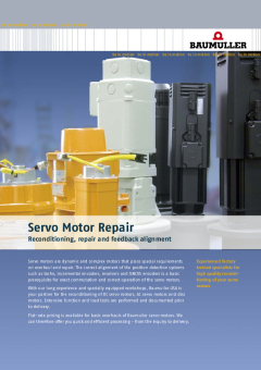 Servo Motor Repair
