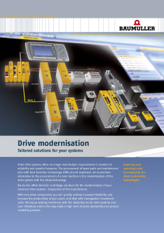Drive modernisation 