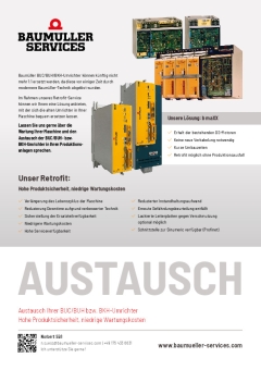 Austausch Ihrer BUC/BUH bzw. BKH-Umrichter