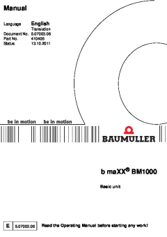 b maXX 1000 Instruction manual