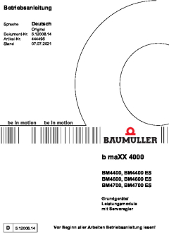 b maXX 4400 (ES), 4600 (ES), 4700 (ES)