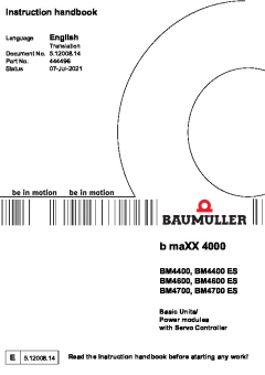 b maXX 4400 (ES), 4600 (ES), 4700 (ES) 