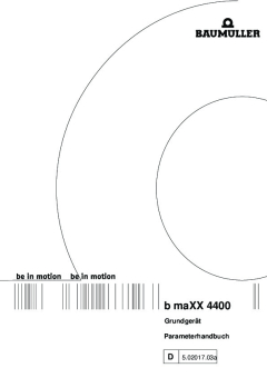 b maXX 4400 Grundeinheit Firmware 01 
