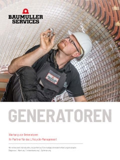 Wartung von Generatoren