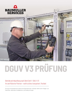 Betriebsmittel­prüfung nach BetriSichV / DGUV V3 