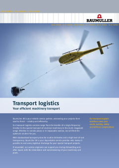 Transport logistics