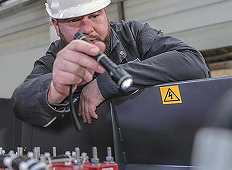 Meritev delnih razelektritev podjetja Baumüller Services: vaša dodana vrednost!