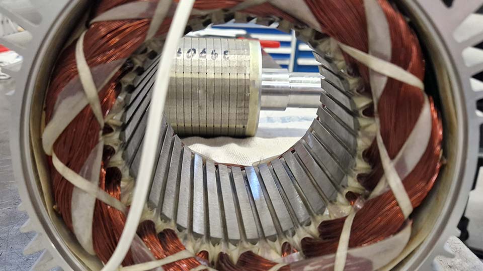 Oprava nebo údržba elektromotorů je udržitelná